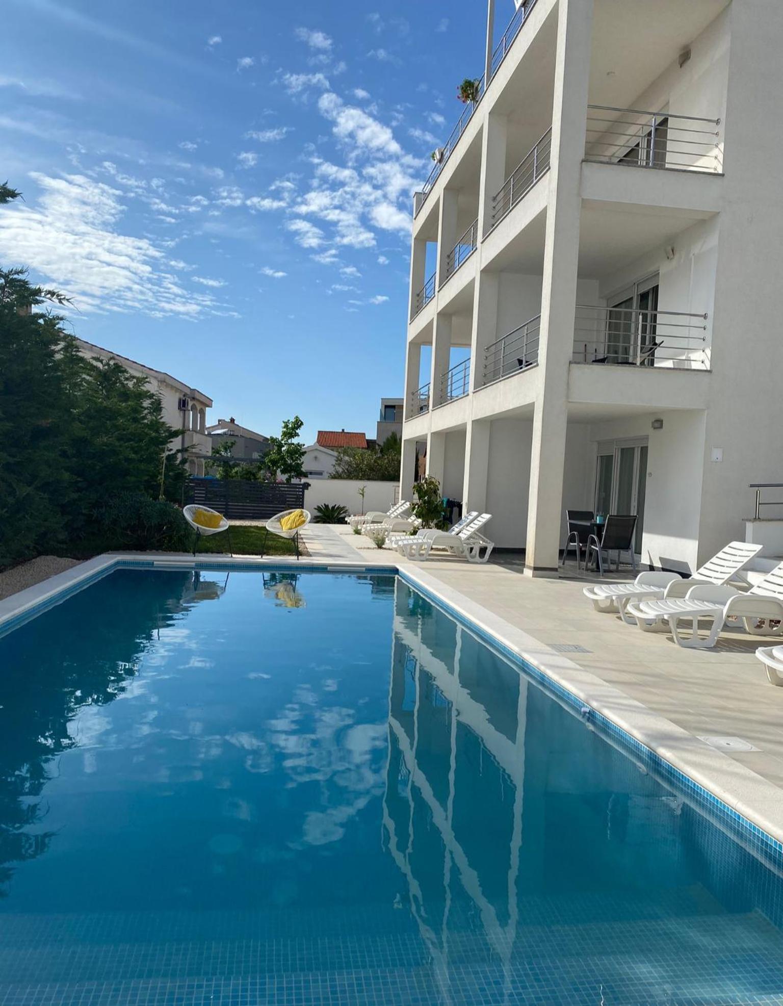 Apartment Deluxe Villa Carlotta زادار المظهر الخارجي الصورة