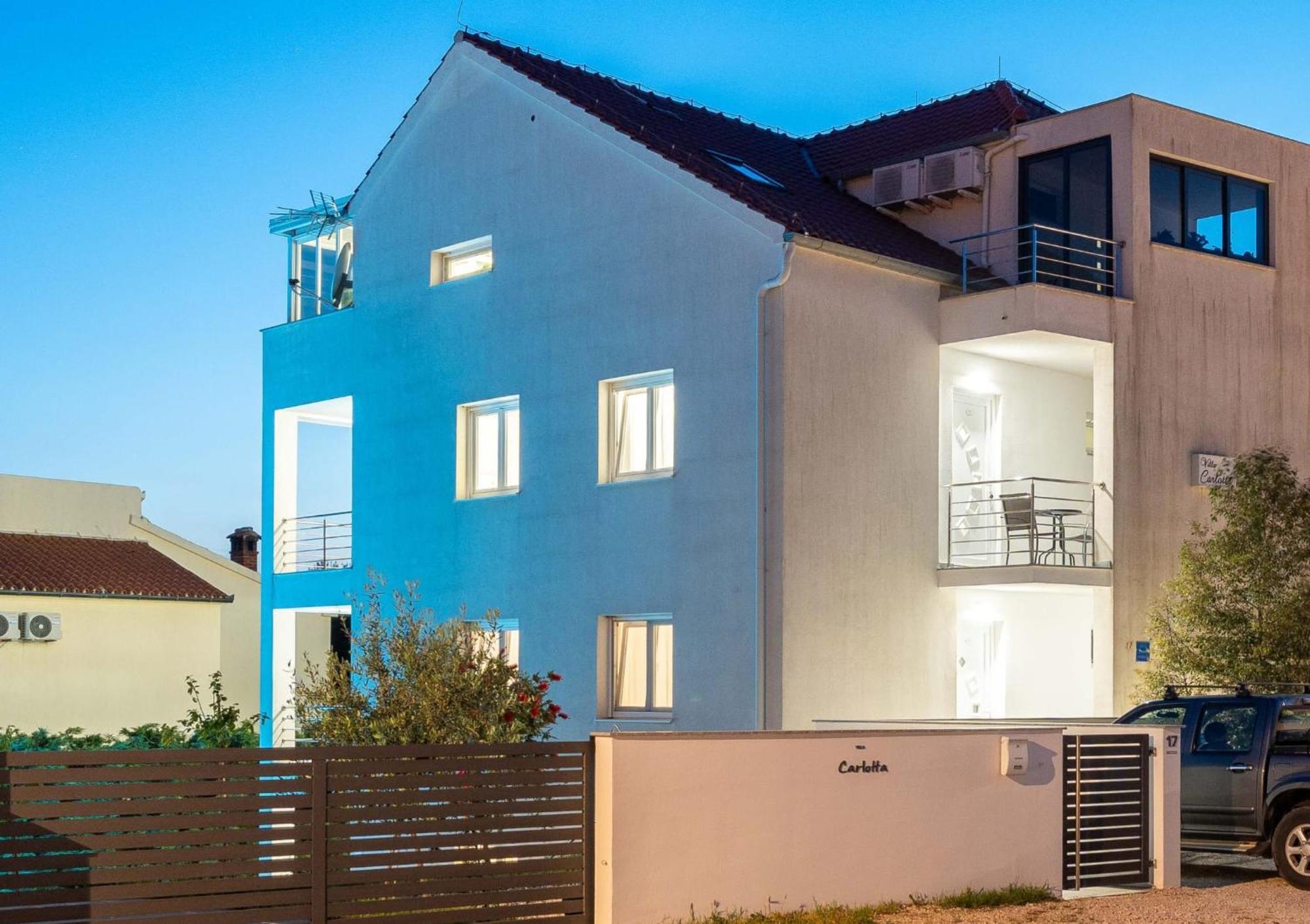 Apartment Deluxe Villa Carlotta زادار المظهر الخارجي الصورة