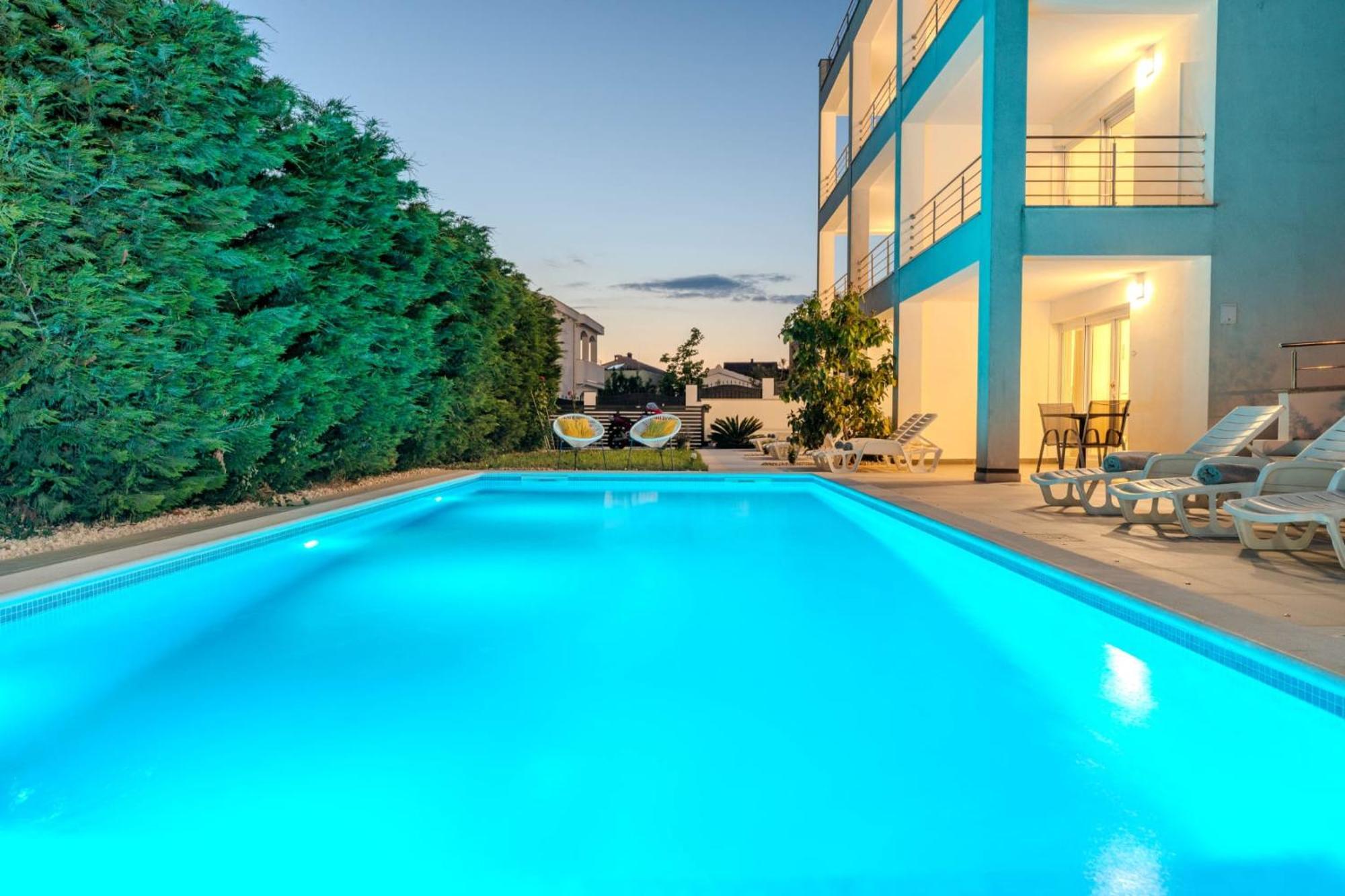 Apartment Deluxe Villa Carlotta زادار المظهر الخارجي الصورة