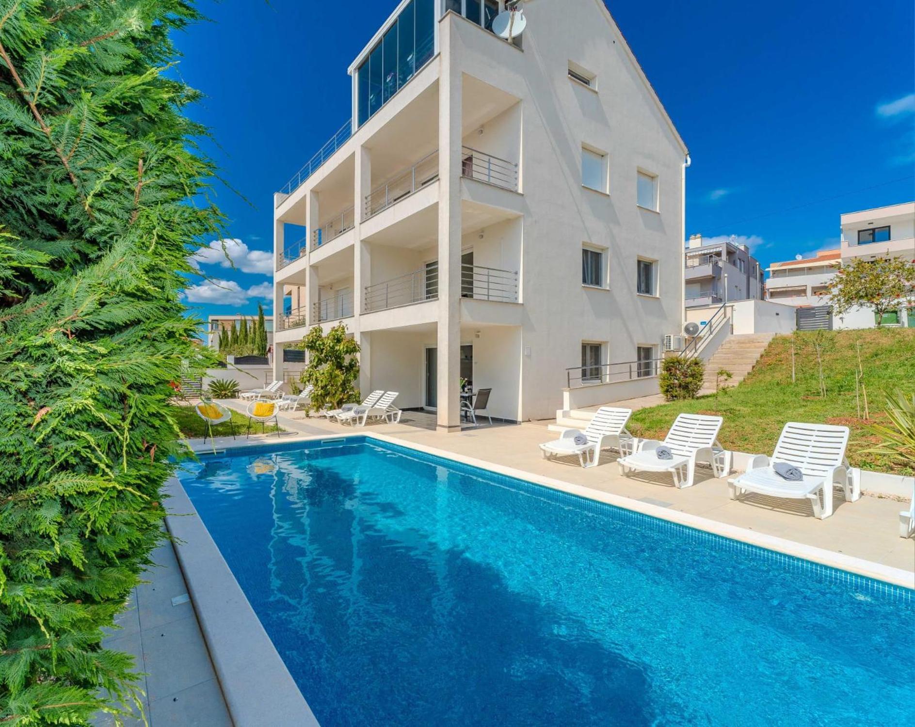 Apartment Deluxe Villa Carlotta زادار المظهر الخارجي الصورة