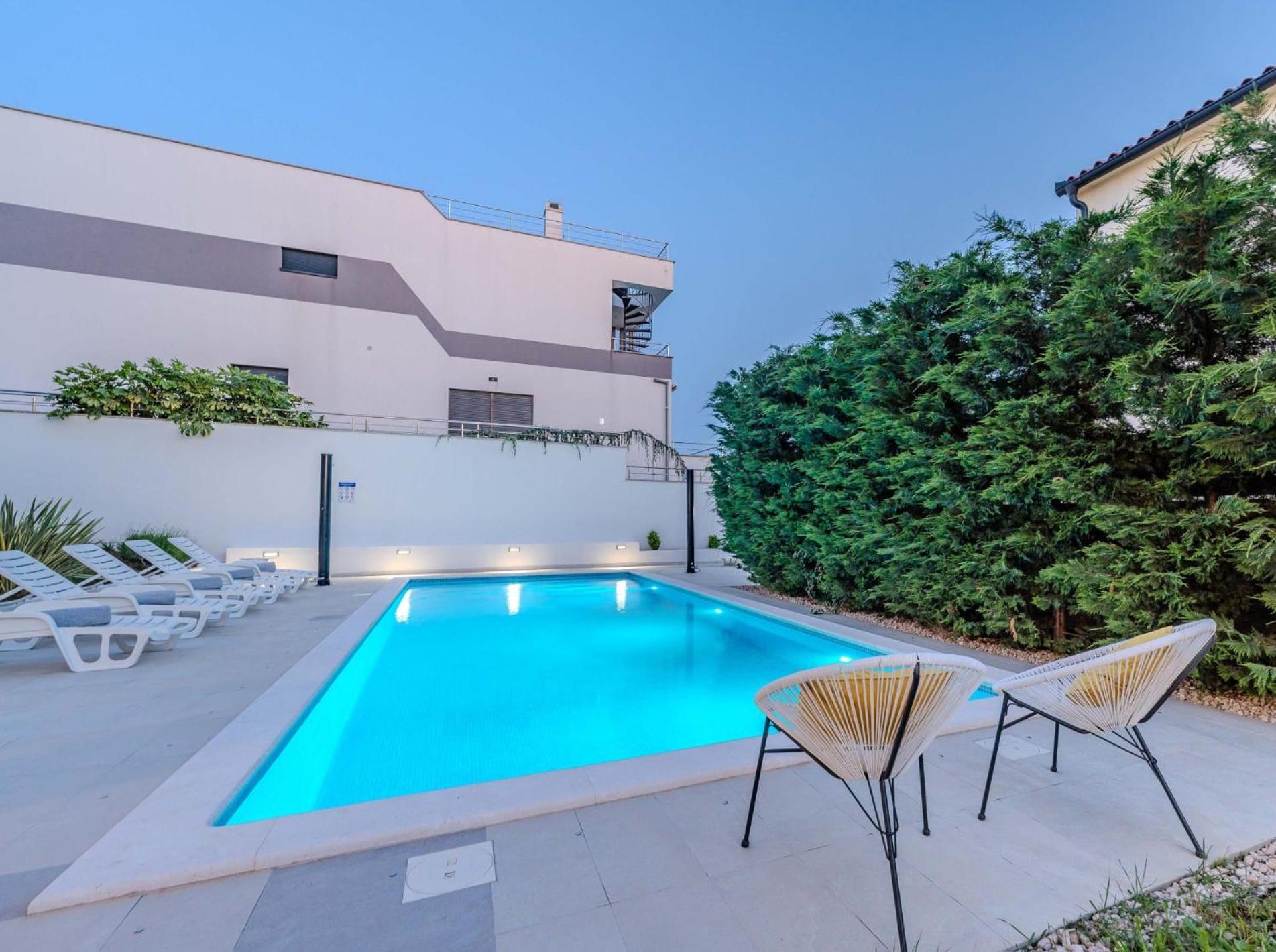 Apartment Deluxe Villa Carlotta زادار المظهر الخارجي الصورة