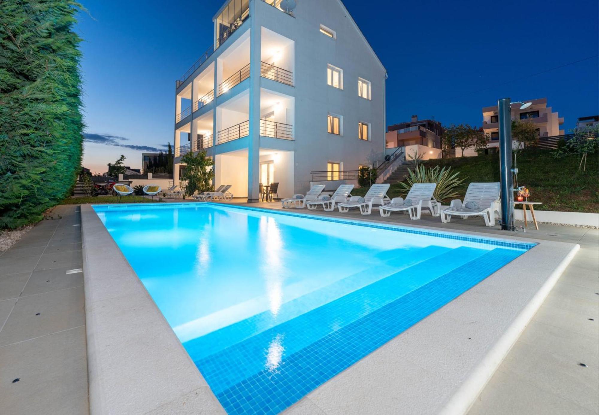 Apartment Deluxe Villa Carlotta زادار المظهر الخارجي الصورة
